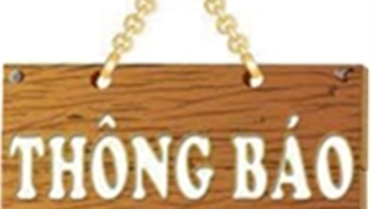 Thông báo tổng khai giảng các lớp ngắn hạn